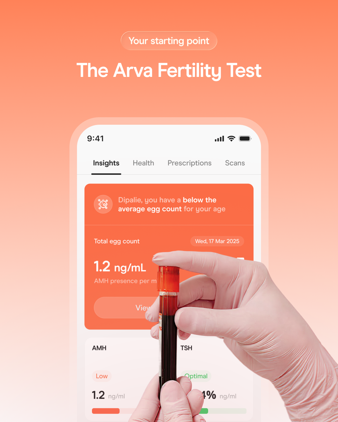 Arva Fertility Test for Women