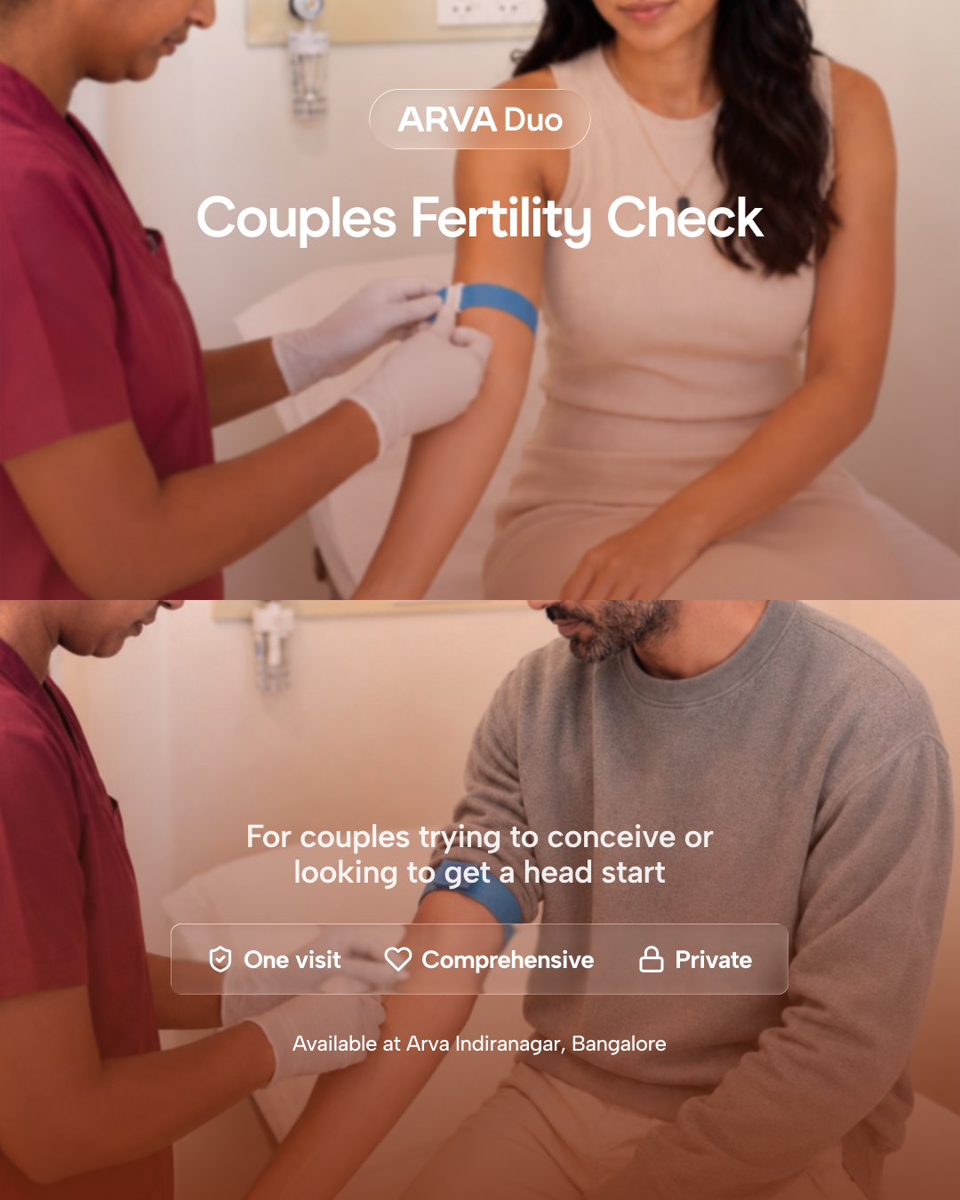 Arva Duo: Couples Fertility Check